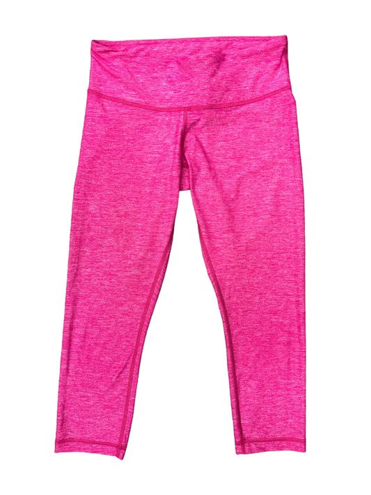 Pink Athletic Capris Lululemon, Size M