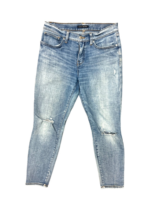 Jeans Skinny By Lucky Brand In Blue Denim, Size: 10