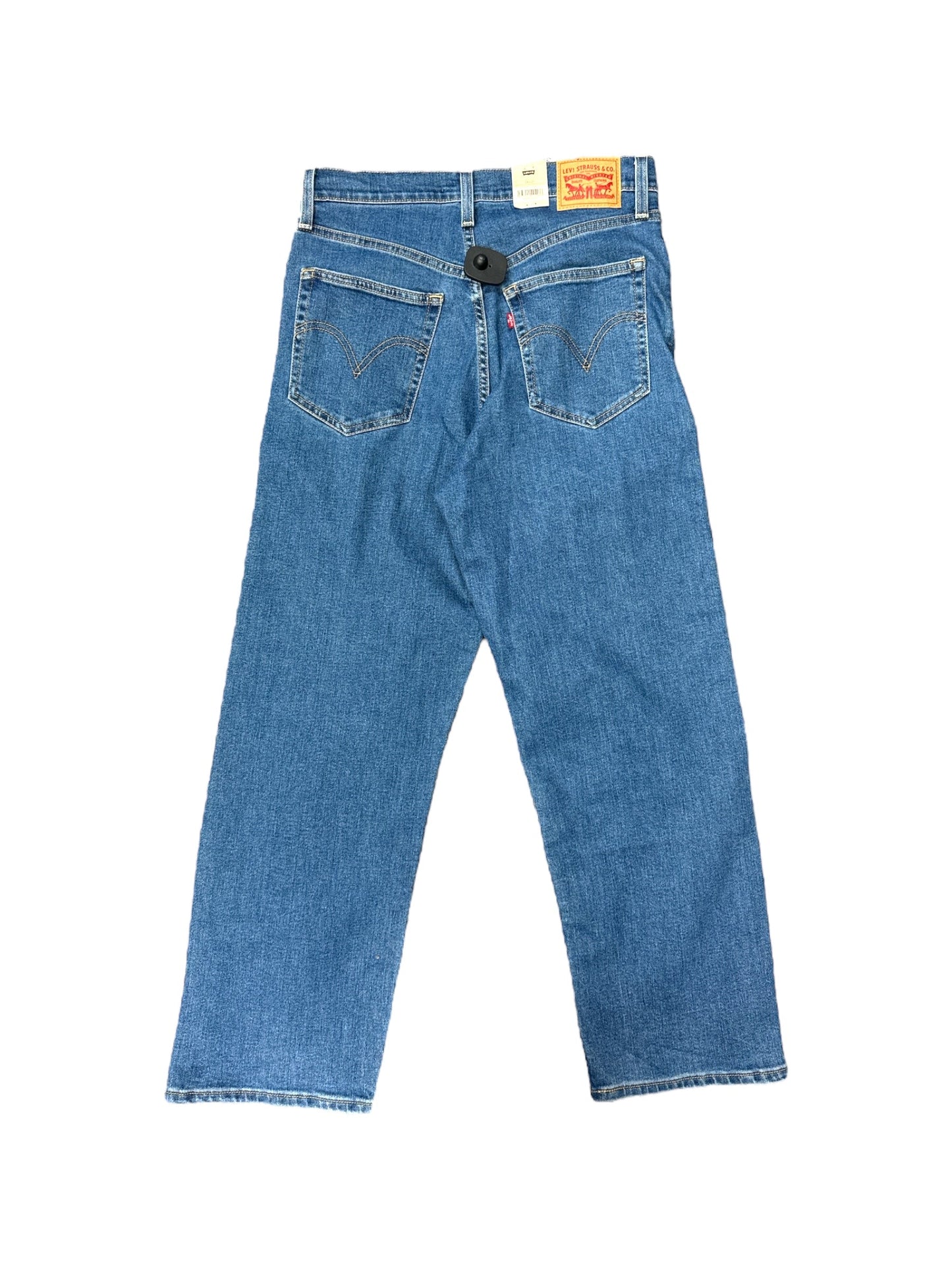 Blue Denim Jeans Boyfriend Levis, Size 8