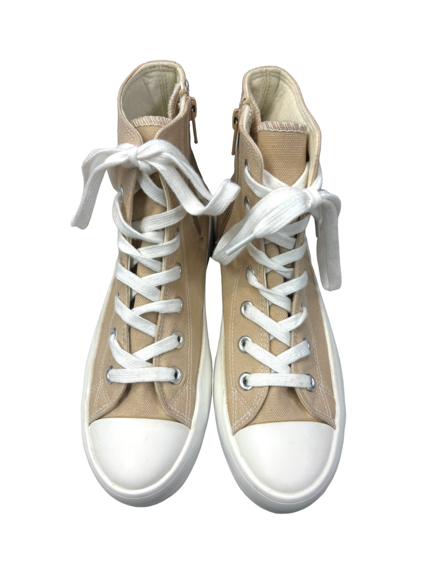 Tan Shoes Sneakers Clothes Mentor, Size 8