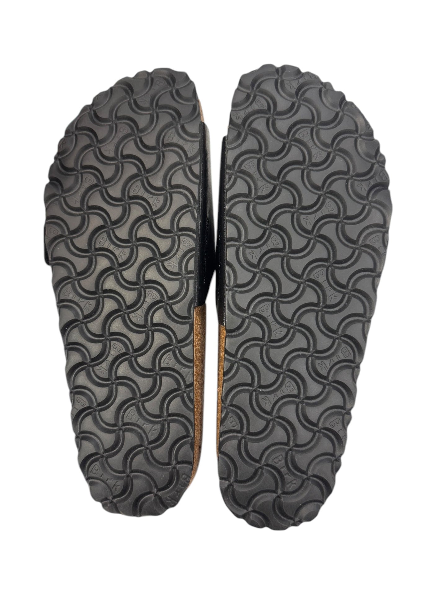 Sandals Flats By Birkenstock In Black, Size: 8.5