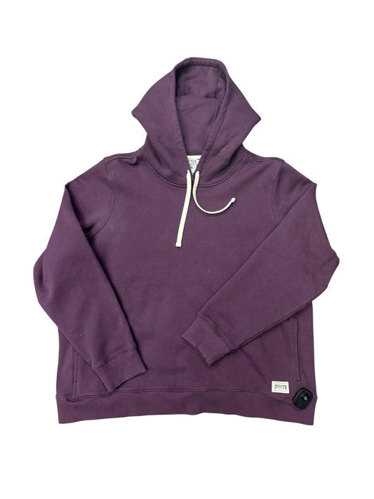 Sweatshirt Hoodie By Duluth Trading In Purple, Size: Xl