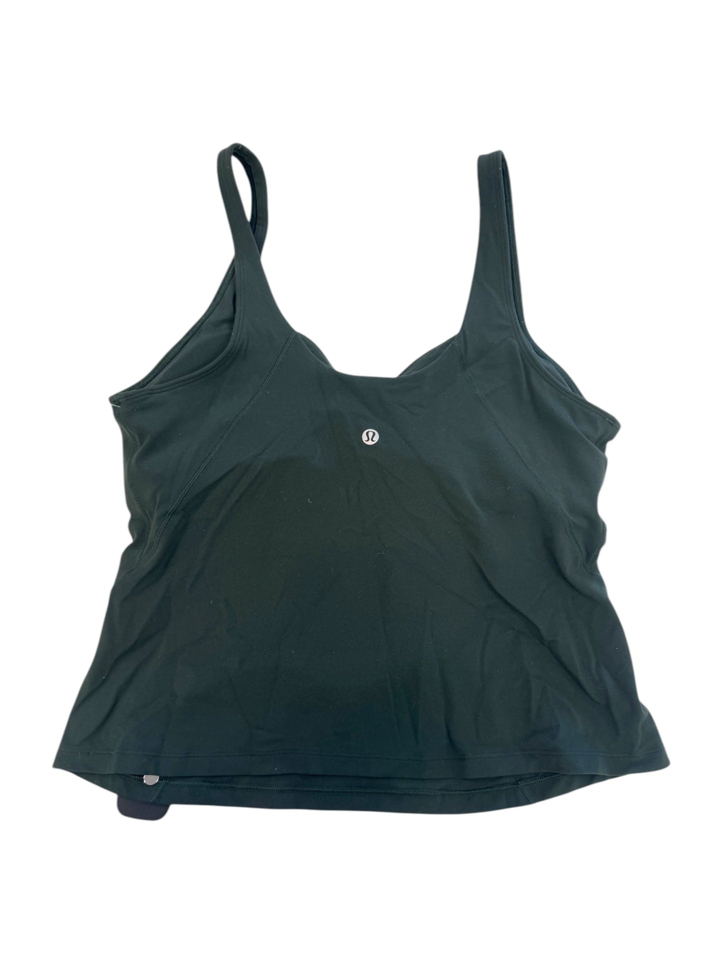 Athletic Tank Top By Lululemon In Green, Size: L