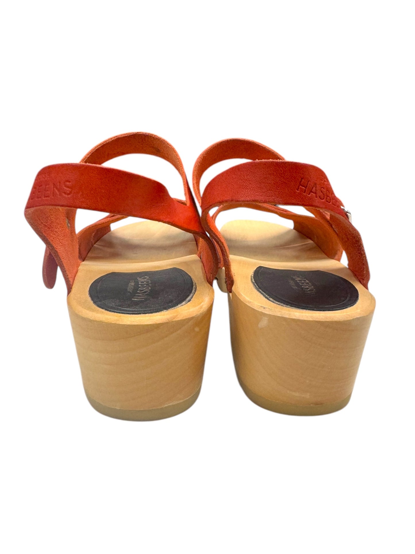 Sandals Heels Block By Cmb In Red, Size: 9