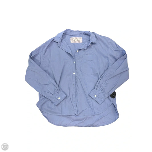 Top Long Sleeve By Beachlunchlounge In Purple, Size: L