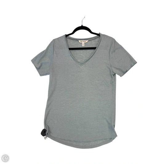 Top Short Sleeve By Billabong In Blue, Size: Xl