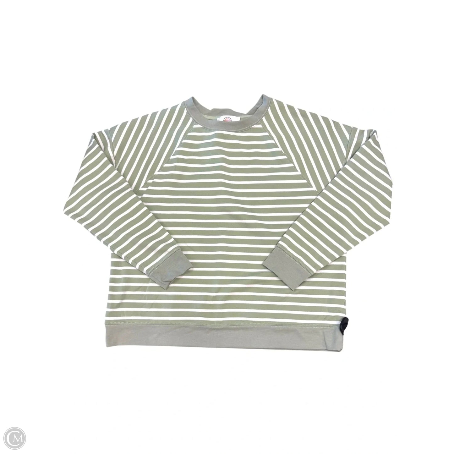 Sweatshirt Crewneck By Clothes Mentor In Green, Size: Xl