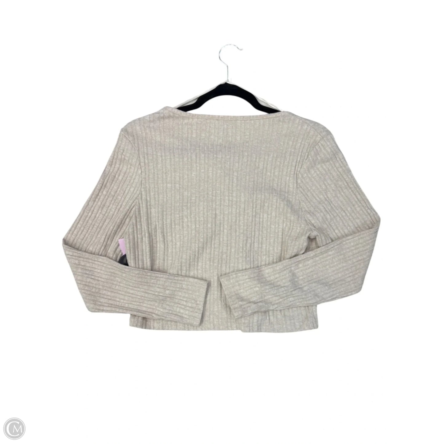 Top Long Sleeve By Primark In Tan, Size: L