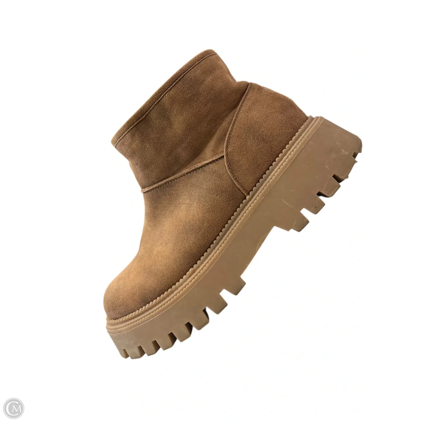 Boots Ankle Heels By Dolce Vita In Brown, Size: 9.5