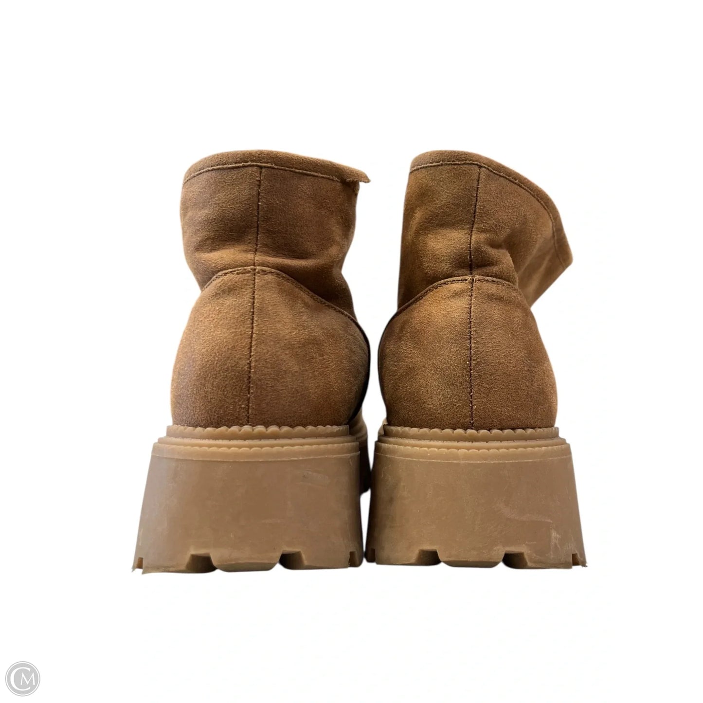 Boots Ankle Heels By Dolce Vita In Brown, Size: 9.5