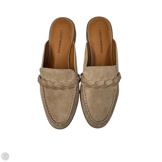 Shoes Flats By Lucky Brand In Tan, Size: 7.5