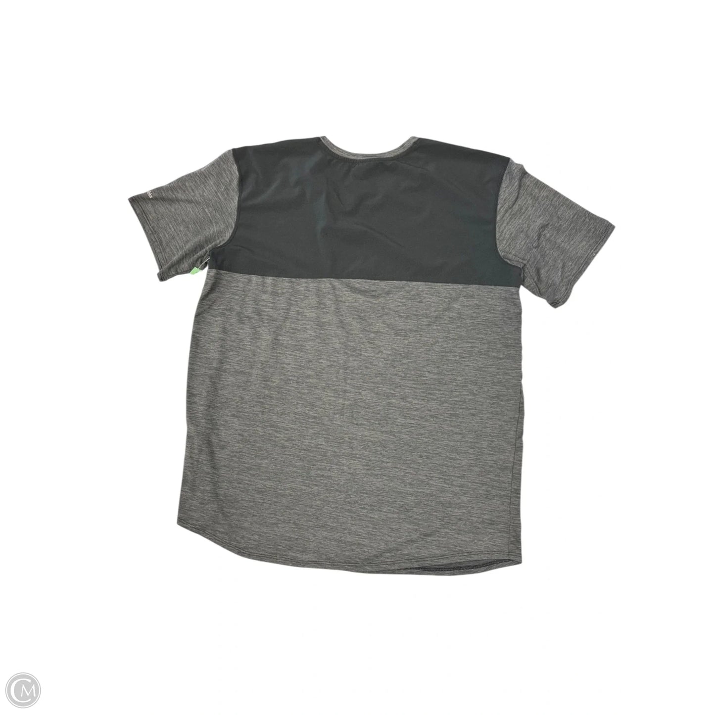 Athletic Top Short Sleeve By Columbia In Grey, Size: M