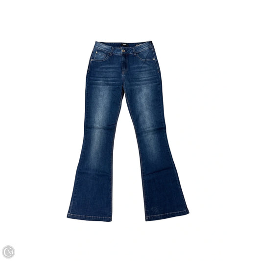 Jeans Boot Cut By Kensie In Blue Denim, Size: 8