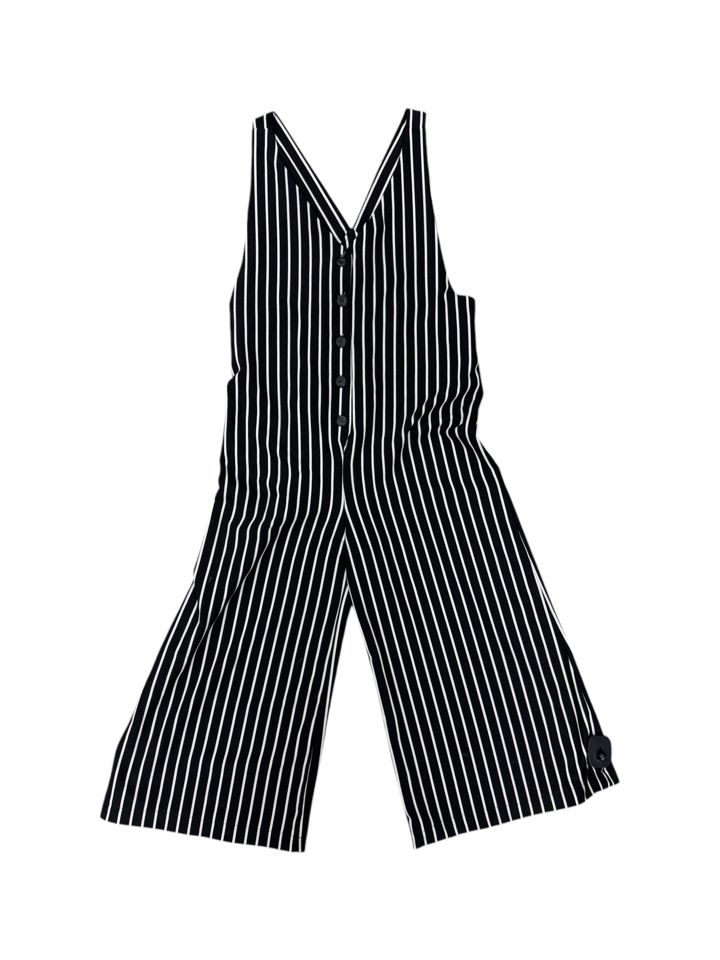 Jumpsuit By Clothes Mentor In Striped Pattern, Size: 4