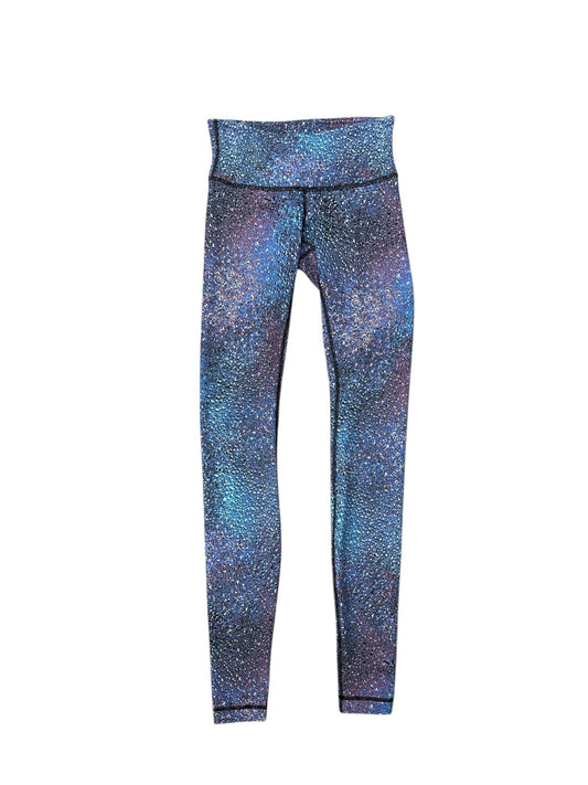 Athletic Leggings By Lululemon In Blue, Size: Xs