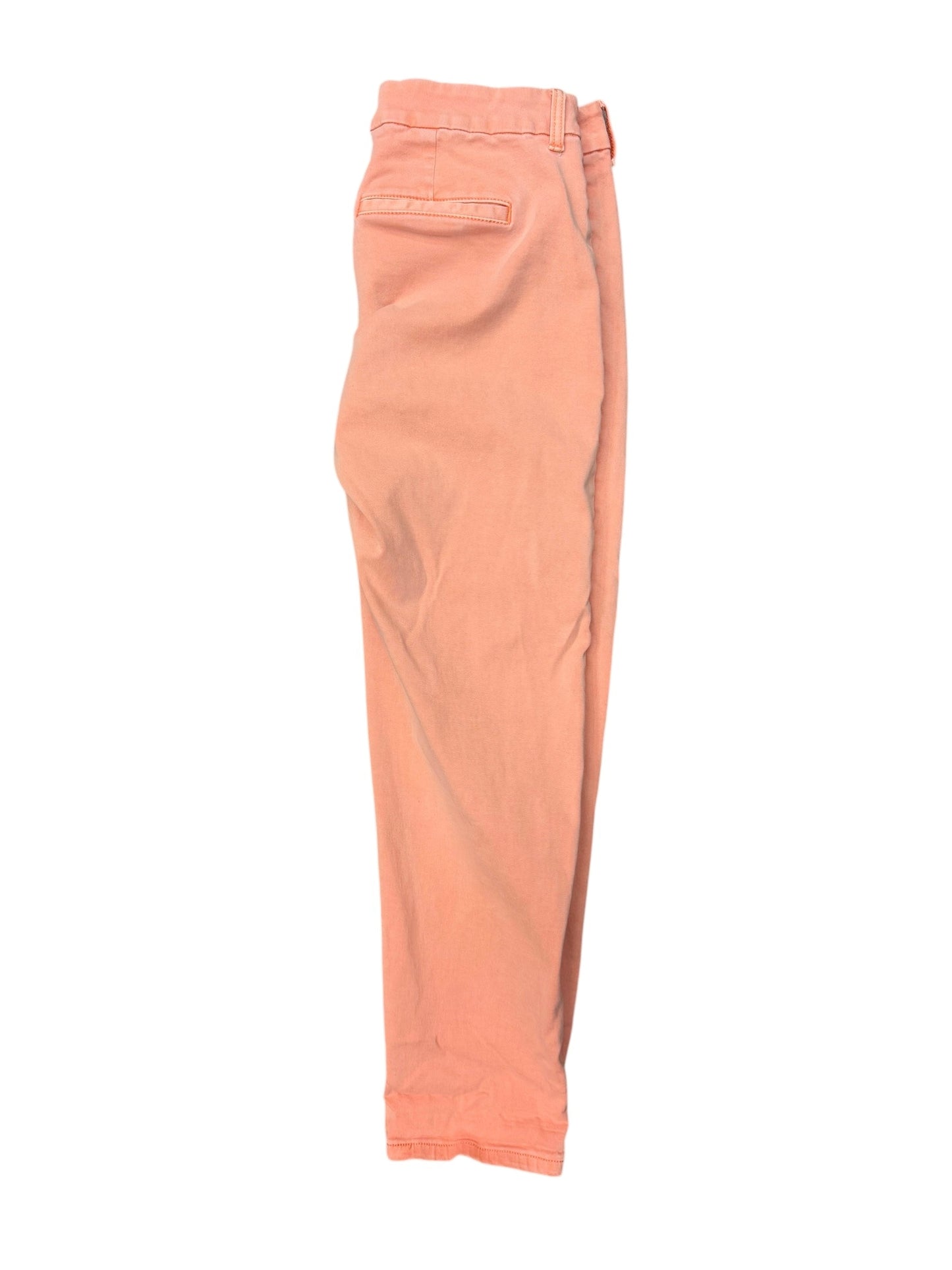 Pants Cropped By Liverpool In Peach, Size: 4