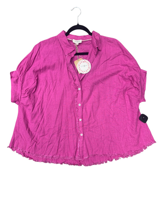 Blouse Sleeveless By Umgee In Pink, Size: S