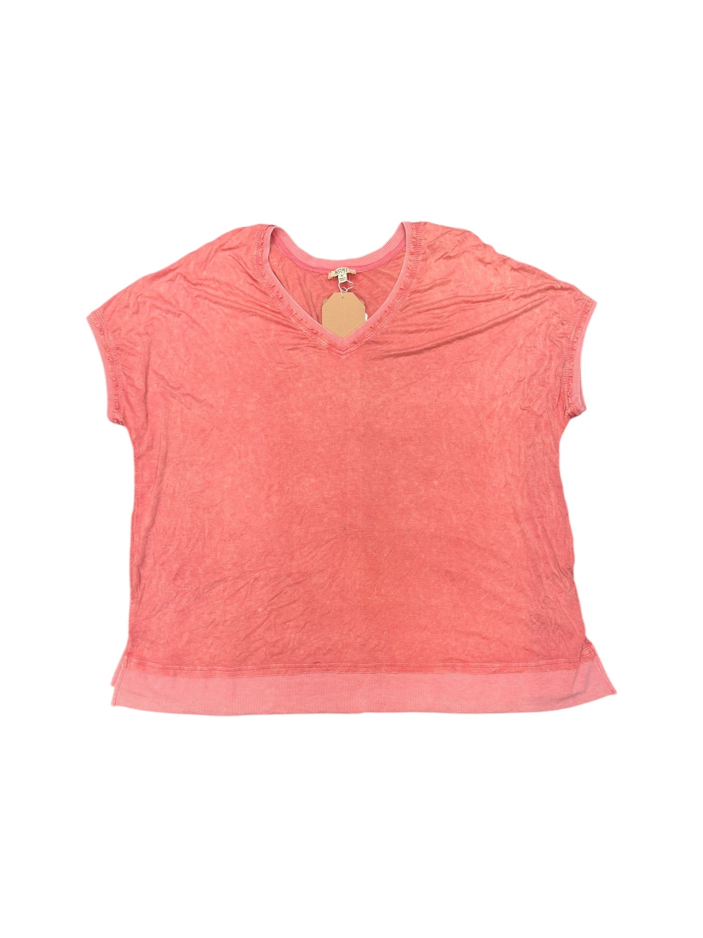 Top Sleeveless By Kori America In Coral, Size: Xl