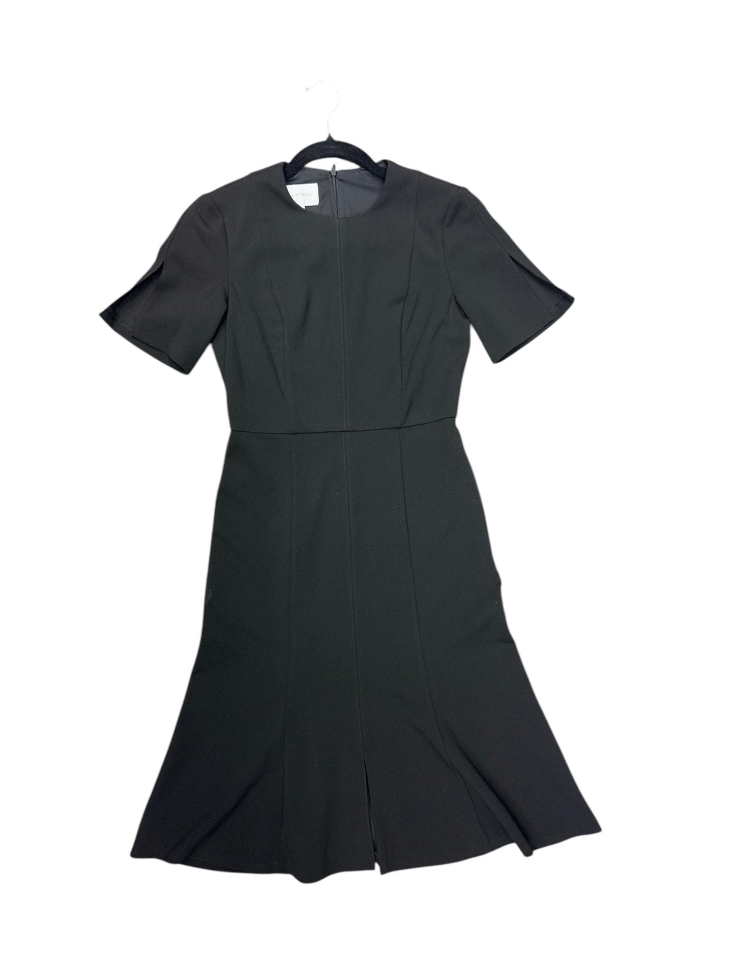 Dress Party Midi By Donna Morgan In Black, Size: 0