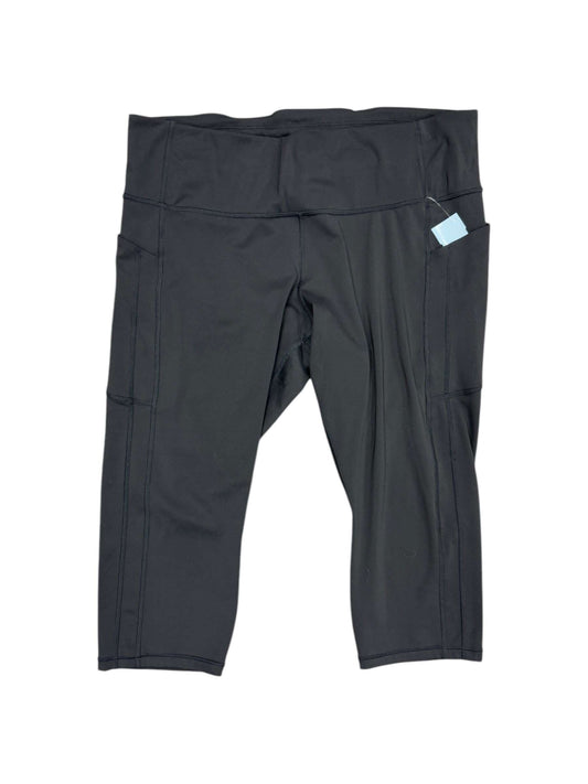 Athletic Capris By Athleta In Black, Size: Xl