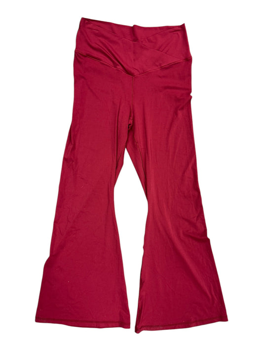 Athletic Leggings By Aerie In Red, Size: Xl