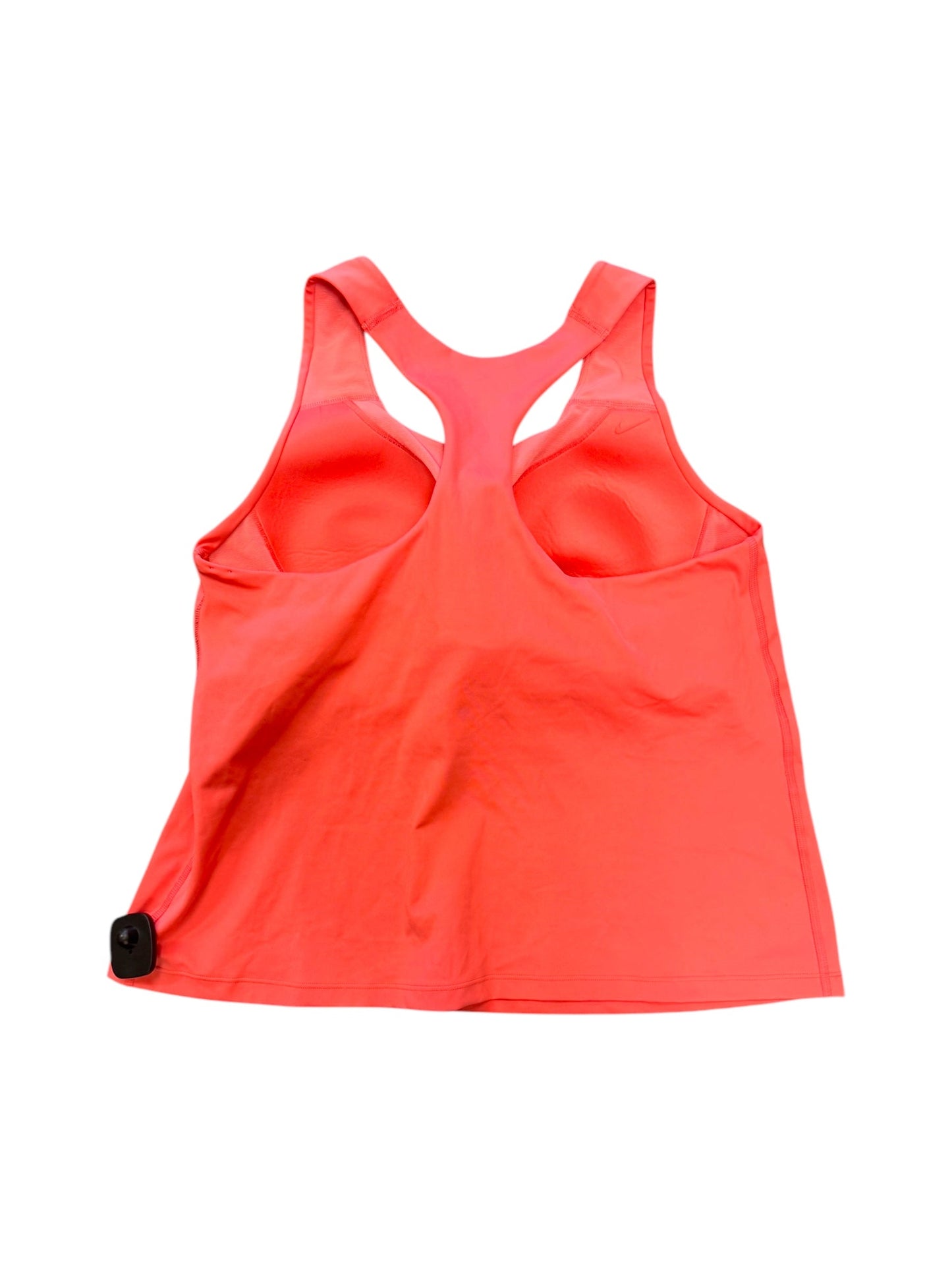 Athletic Tank Top By Nike In Coral, Size: Xl