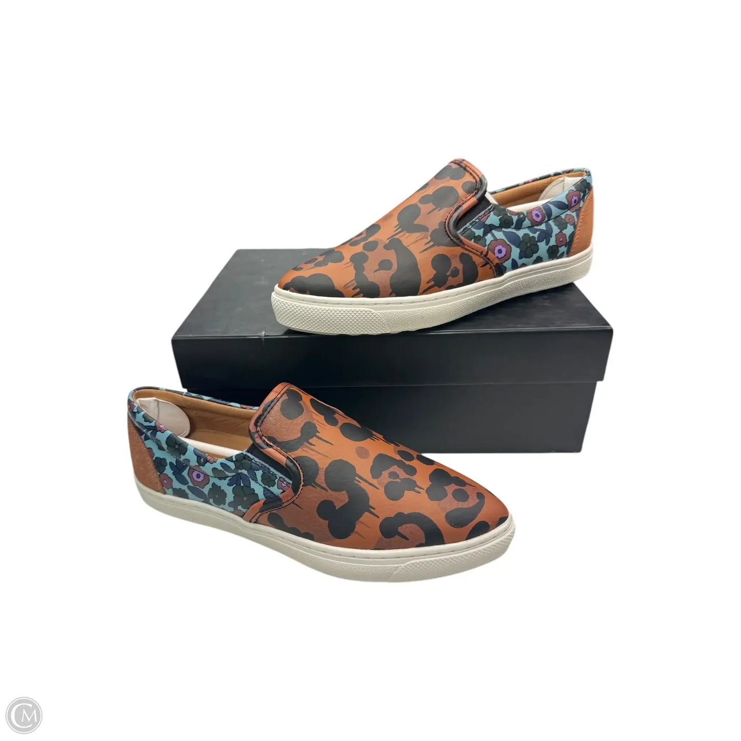 Shoes Designer By Coach In Animal Print, Size: 6