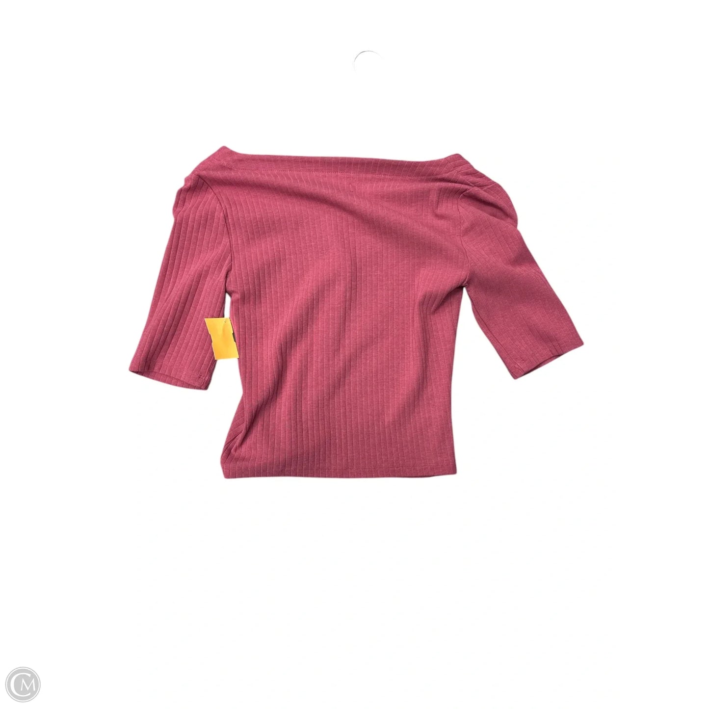 Blouse 3/4 Sleeve By Gap In Pink, Size: Xs
