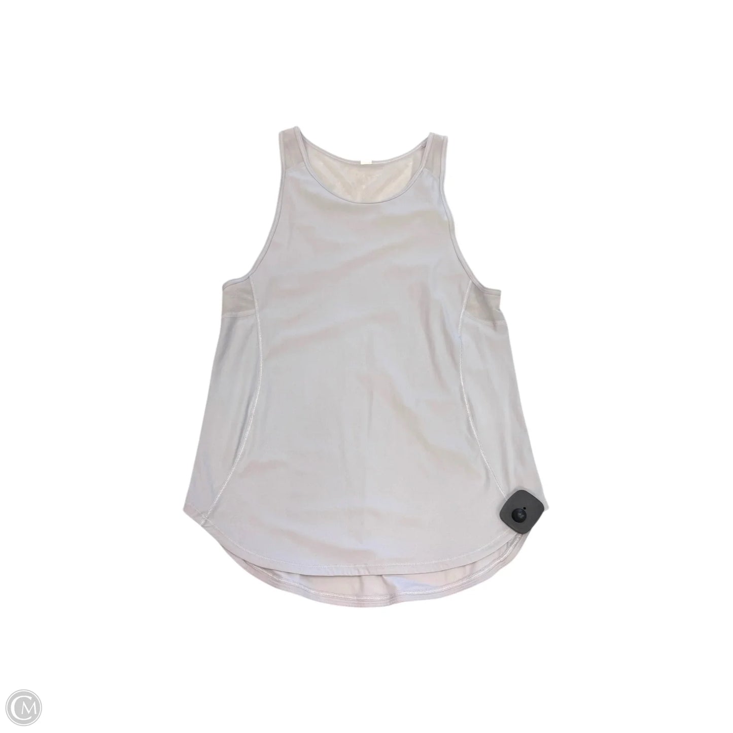 Athletic Tank Top By Lululemon In Grey, Size: M