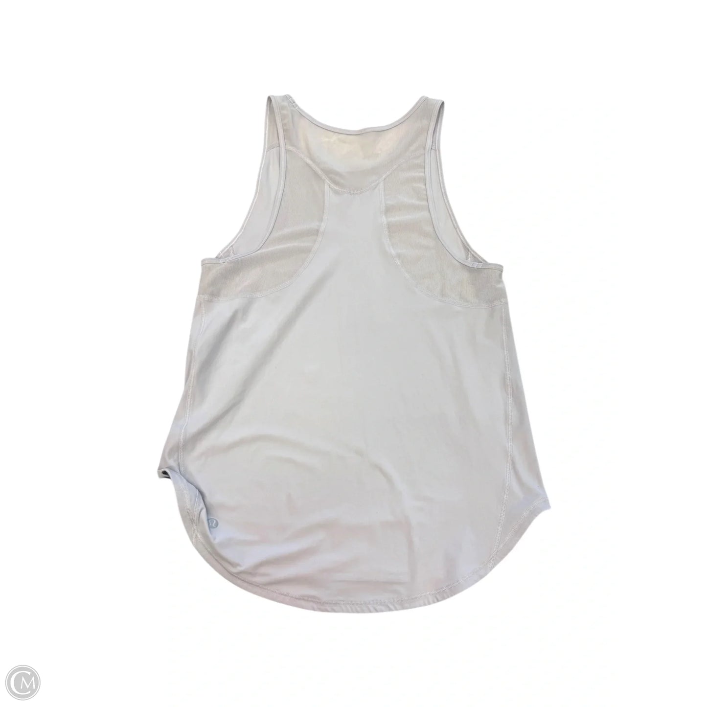 Athletic Tank Top By Lululemon In Grey, Size: M