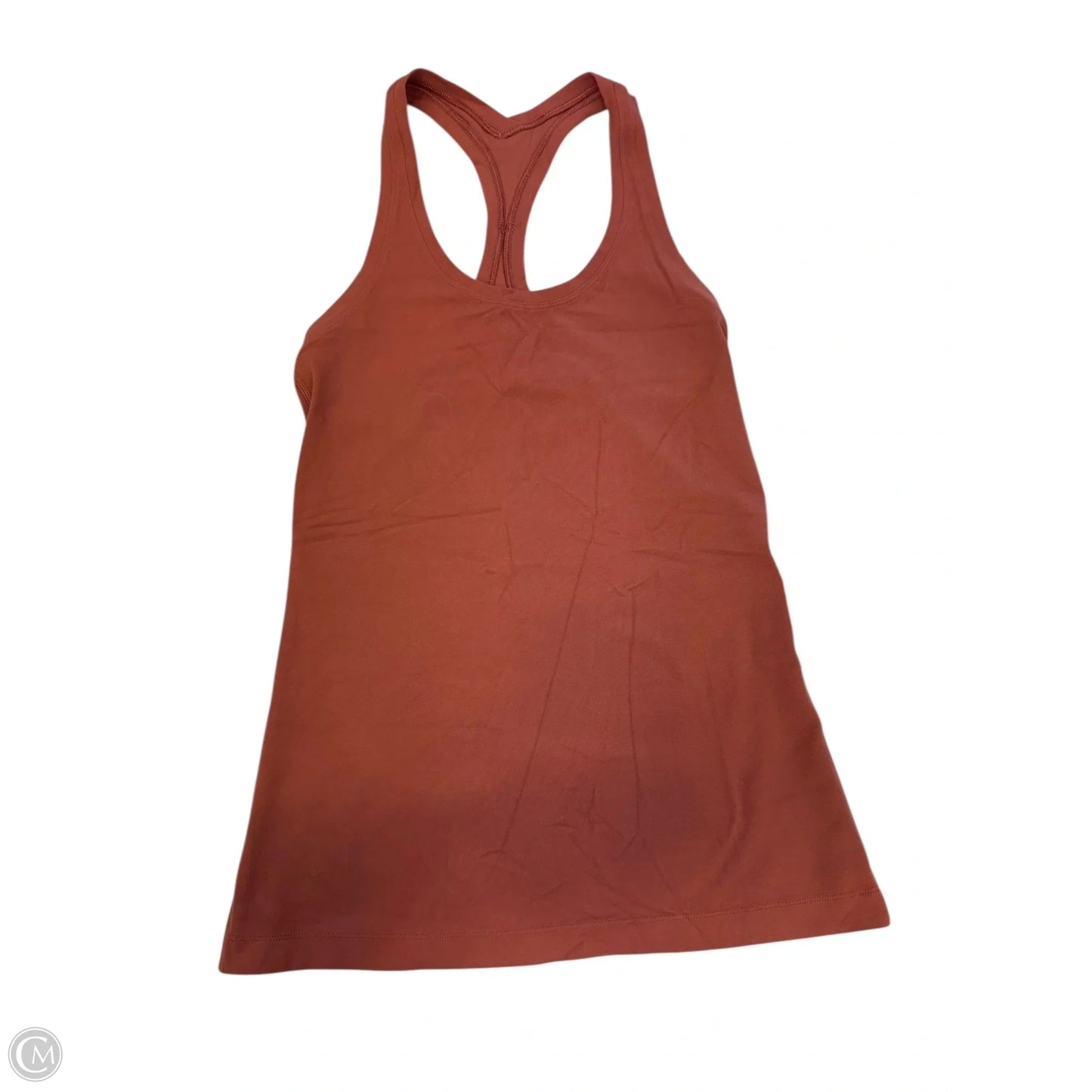 Athletic Tank Top By Lululemon In Orange, Size: S