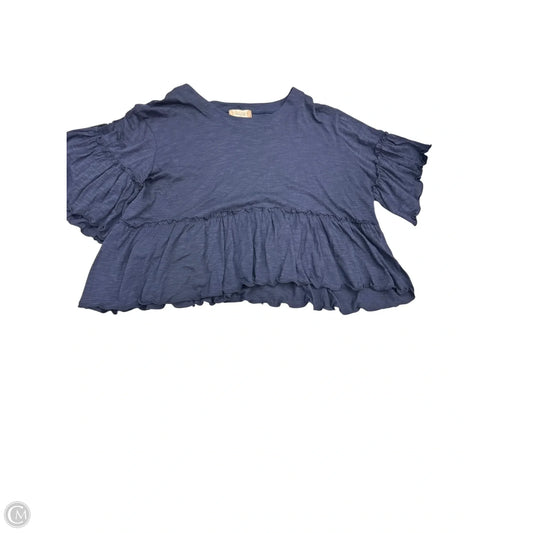 Top Short Sleeve By Altard State In Navy, Size: Xl