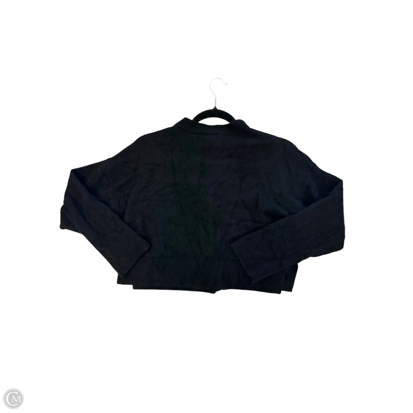 Sweater Cardigan Cashmere By Abercrombie And Fitch In Black, Size: S