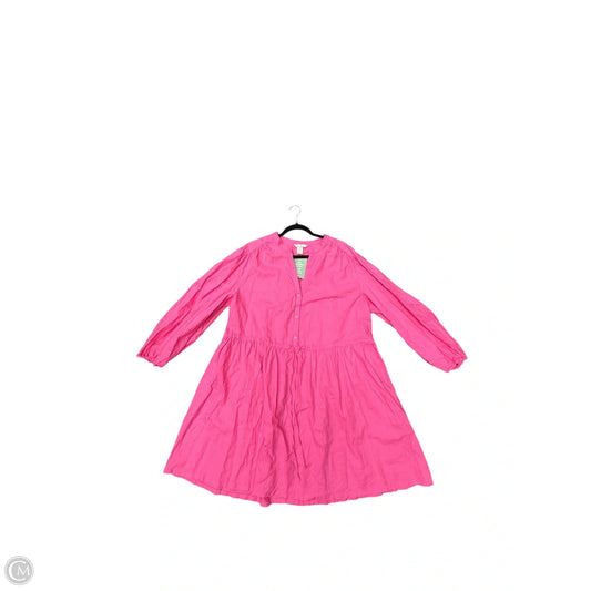 Dress Casual Short By H&m In Pink, Size: 16