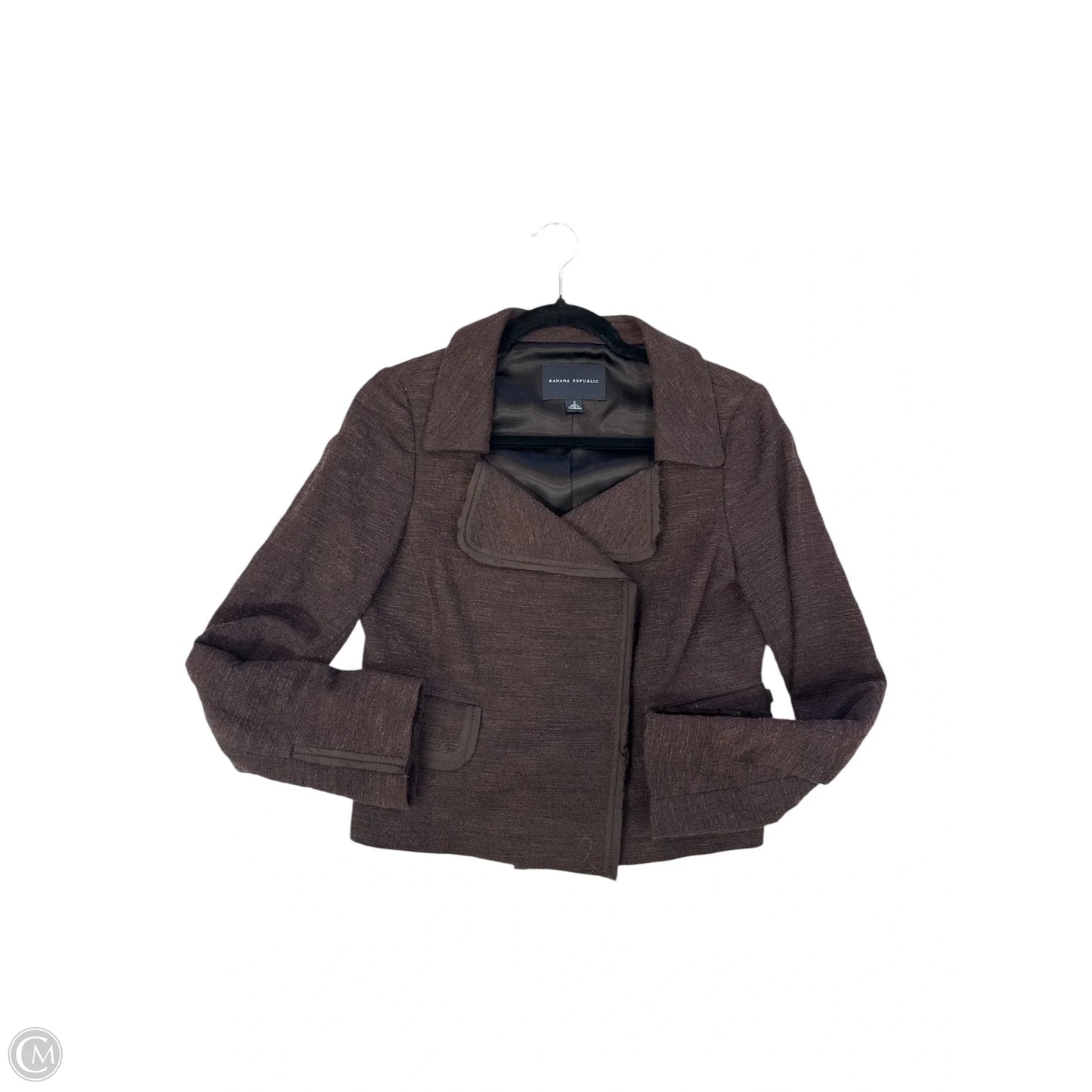 Blazer By Banana Republic In Brown, Size: S