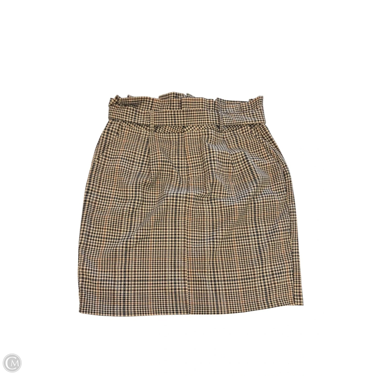 Skirt Midi By Vero Moda In Checkered Pattern, Size: 10