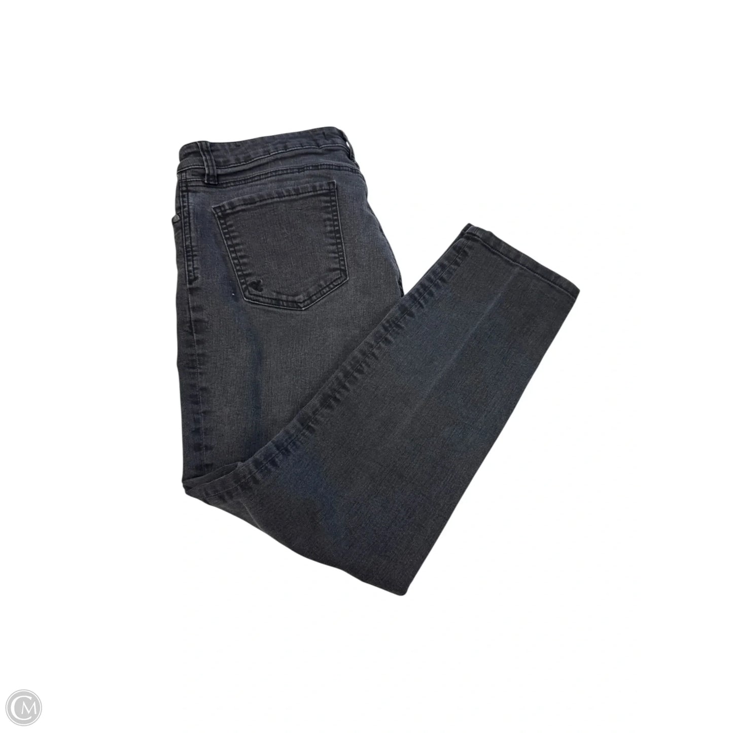 Pants Cropped By Kut In Black Denim, Size: 10