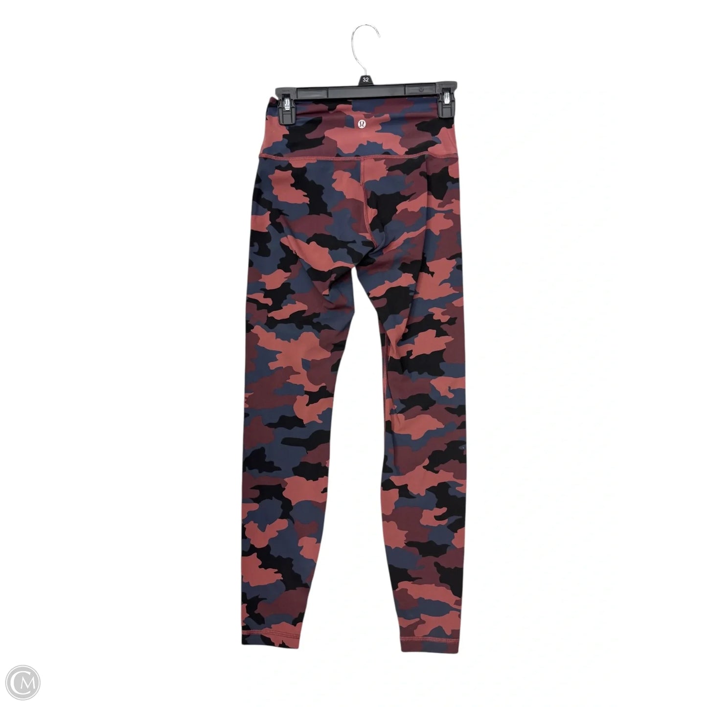 Athletic Leggings By Lululemon In Camouflage Print, Size: M
