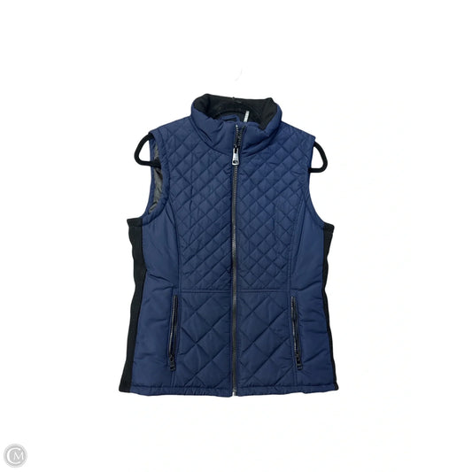 Vest Puffer & Quilted By Andrew Marc In Navy, Size: M