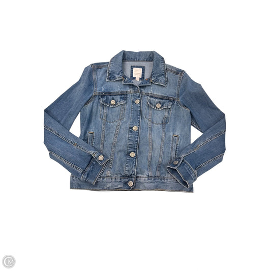 Jacket Denim By Lc Lauren Conrad In Blue Denim, Size: Xs