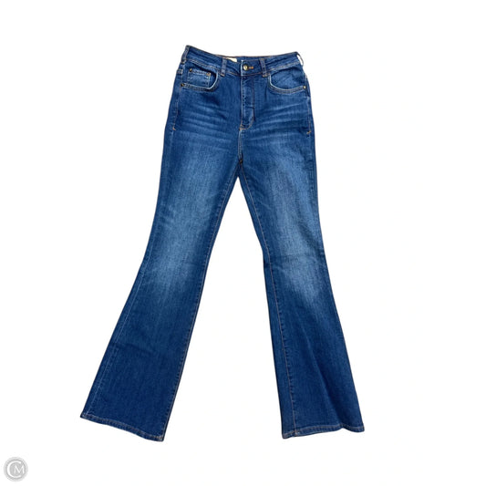 Jeans Flared By Pilcro In Blue Denim, Size: 4