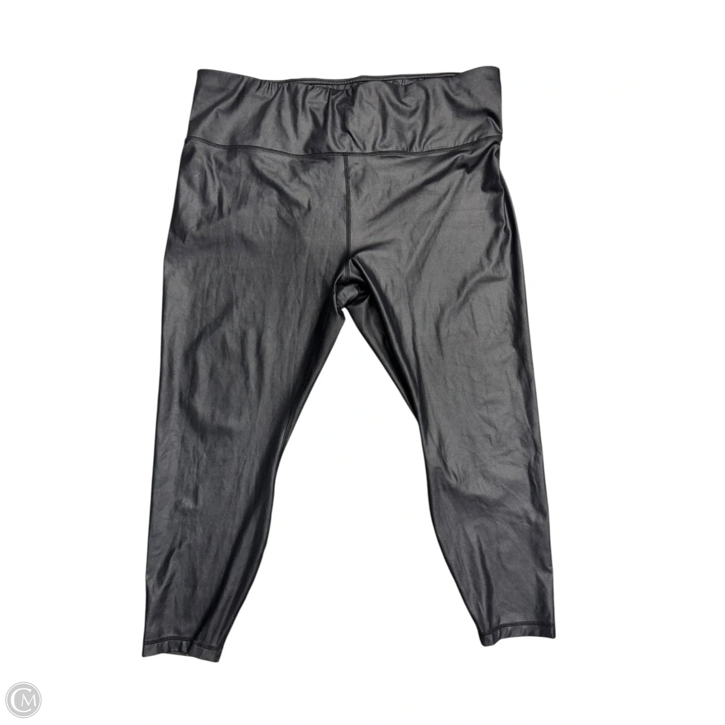 Athletic Leggings By 90 Degrees By Reflex In Black, Size: 3x