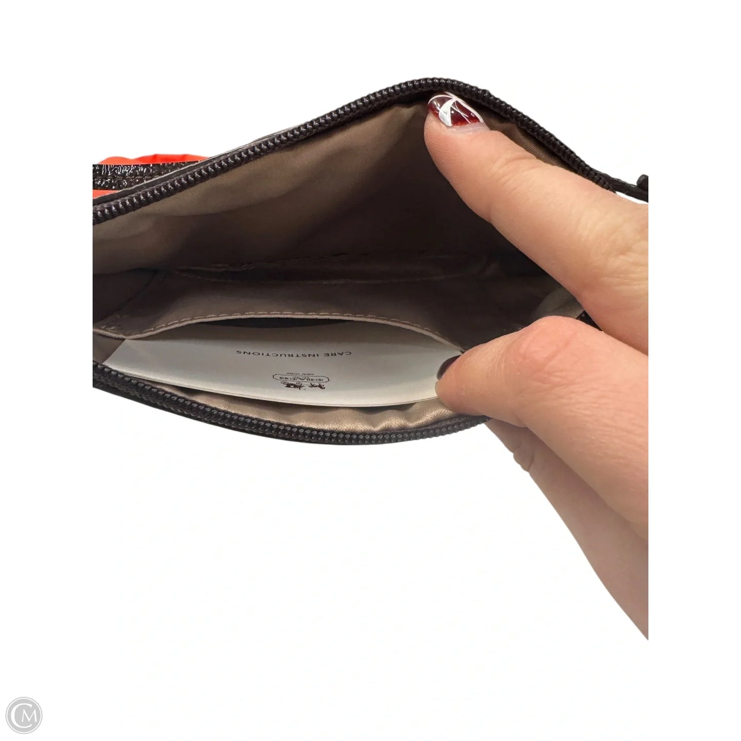 Wristlet Designer By Coach, Size: Small