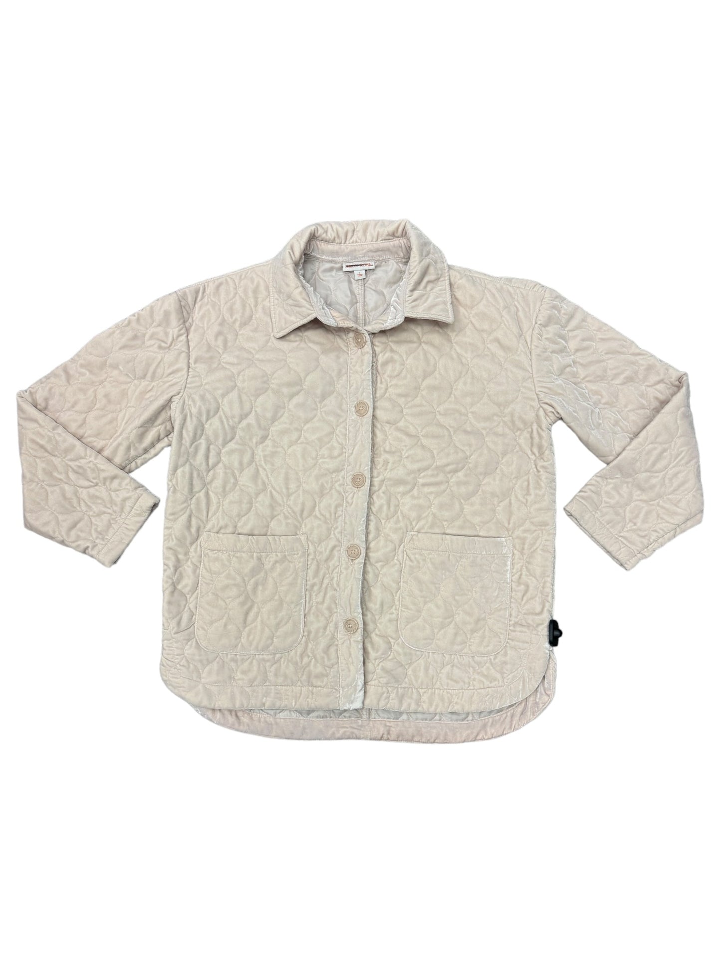 Cream Jacket Puffer & Quilted Knox Rose, Size L