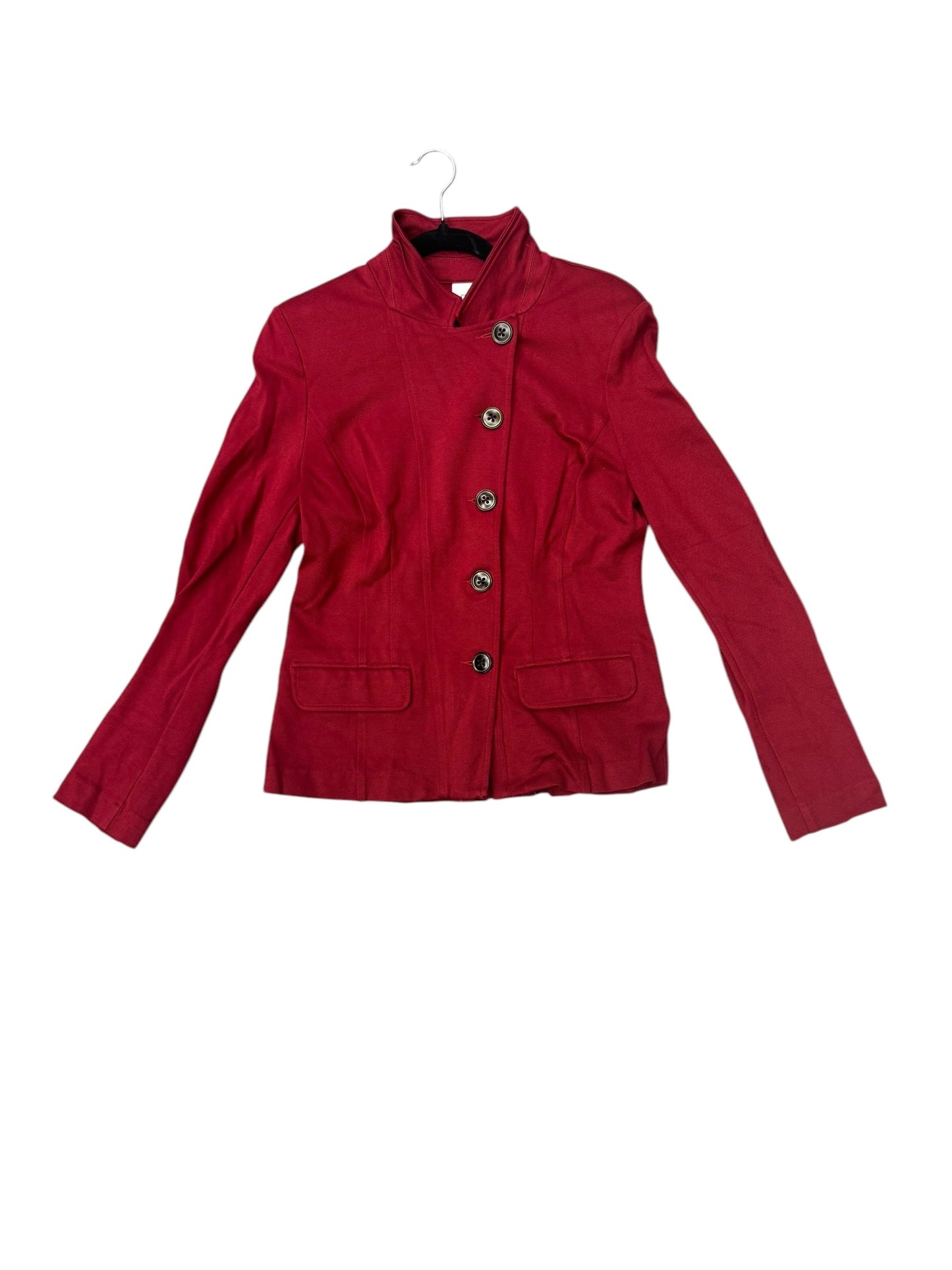 Jacket Other By Cabi In Red, Size: M