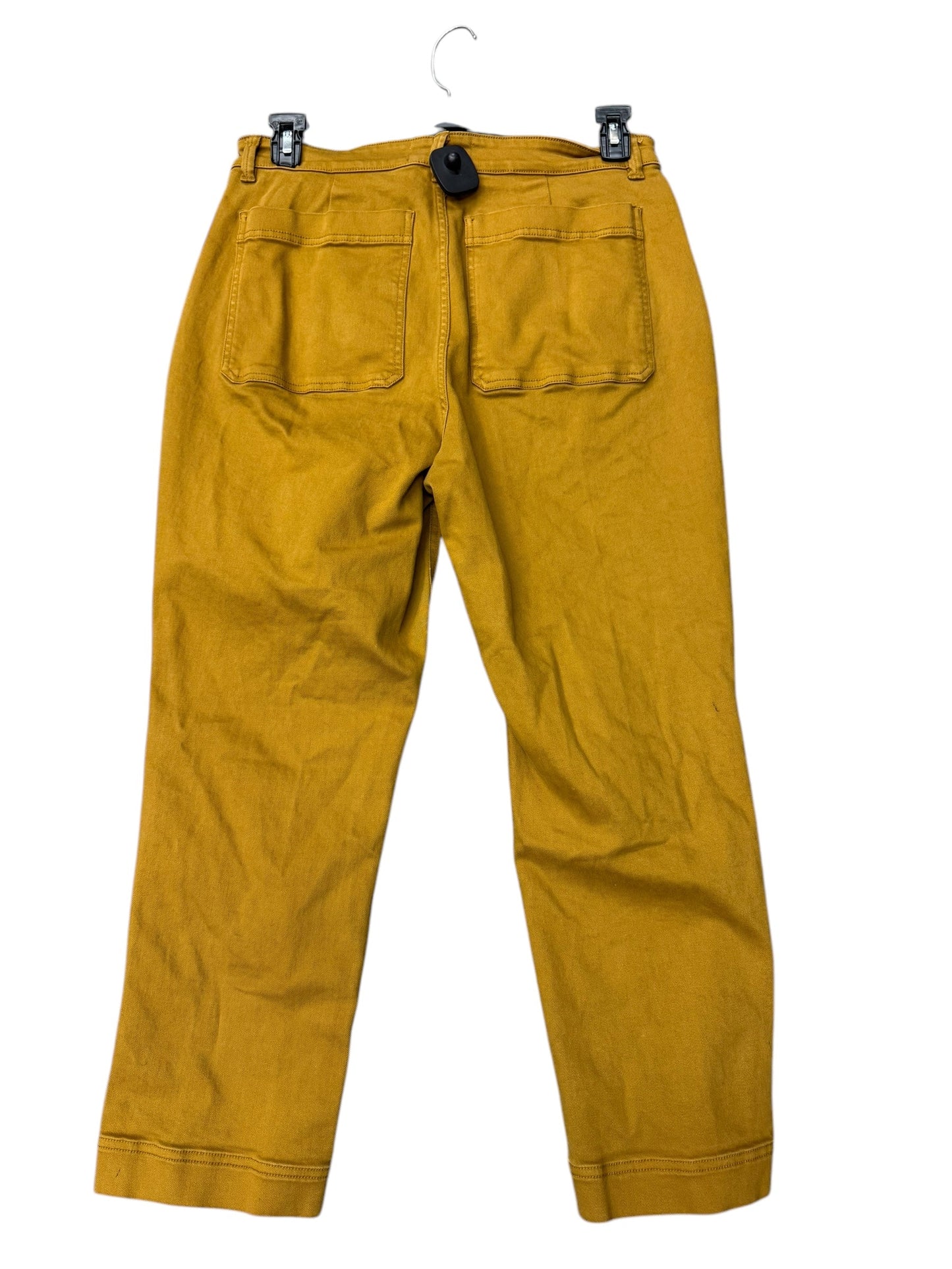 Pants Cropped By Everlane In Yellow, Size: 14