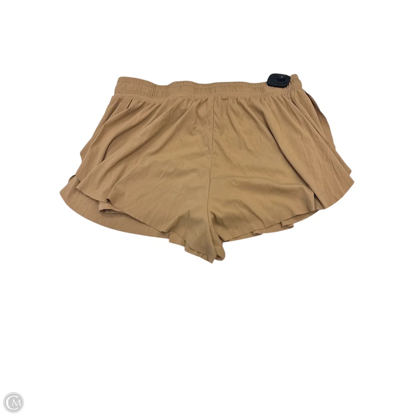 Athletic Shorts By Clothes Mentor In Tan, Size: L