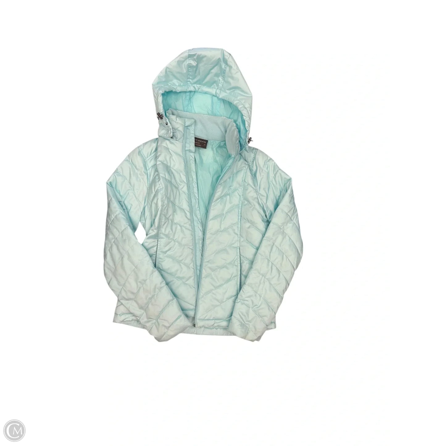 Coat Puffer & Quilted By Tek Gear In Blue, Size: S