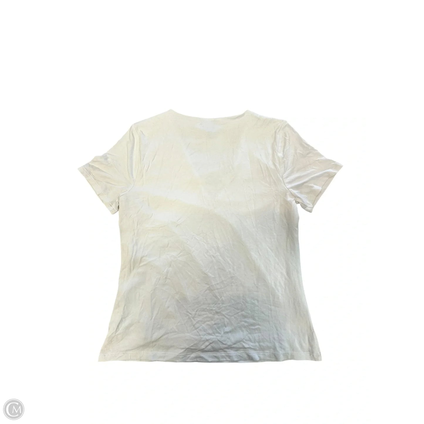 Top Short Sleeve By Inc In White, Size: S