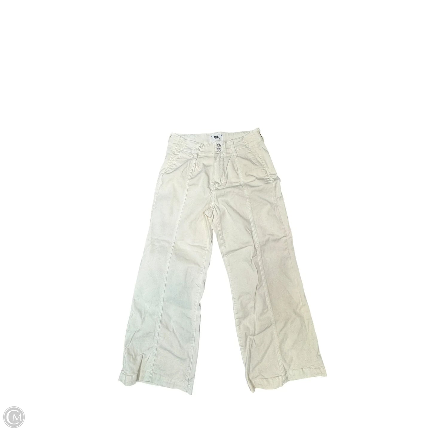 Pants Wide Leg By Paige In Cream, Size: 4